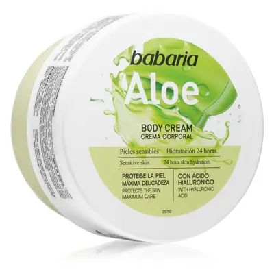 Babaria Aloe Vera crème hydratante corps pour peaux sensibles