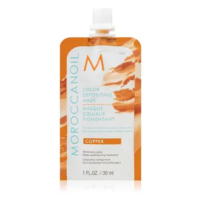 Moroccanoil Color Depositing masque nutritif doux sans pigment coloré permanent Rose Gold