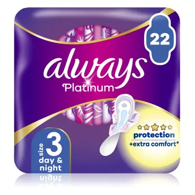 Always Platinum Night Size serviettes hygiéniques pour la nuit