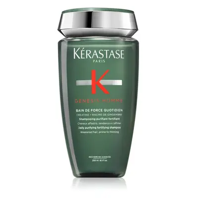 Kérastase Genesis Homme Bain de Force Quotiden shampoing nettoyant et nourrissant pour cheveux a