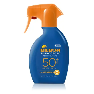 Bilboa Burrocacao spray solaire à la vitamine C SPF 50+