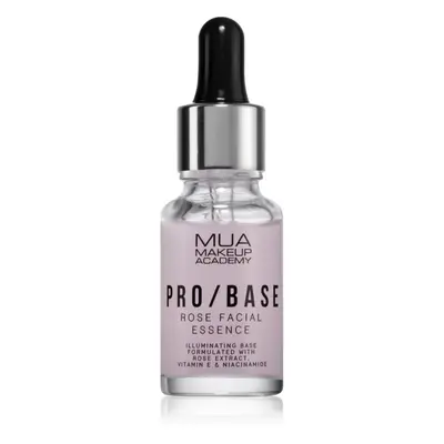 MUA Makeup Academy PRO/BASE Rose base de teint illuminatrice à l'extrait de rosier des chiens