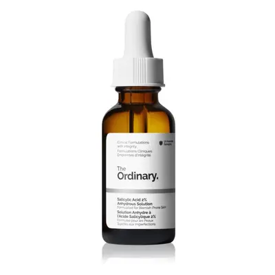 The Ordinary Salicylic Acid 2% Anhydrous Solution sérum visage pour une peau unifiée