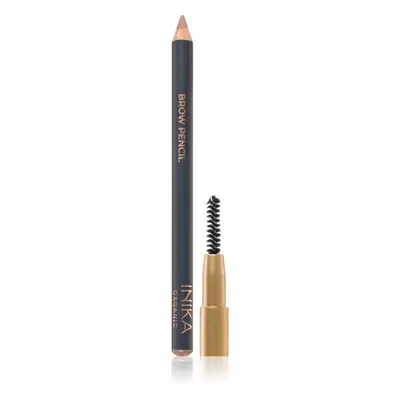 INIKA Organic Brow Pencil crayon pour sourcils teinte Brunette