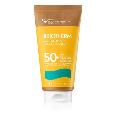 Biotherm Waterlover Face Sunscreen crème protectrice visage anti-âge pour peaux intolérantes SPF