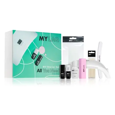 MYLAQ Starter Set All You Need kit manucure parfaite