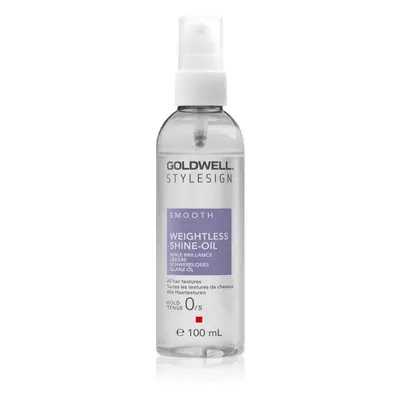 Goldwell StyleSign Weightless Shine-Oil huile nourrissante cheveux pour des cheveux brillants et