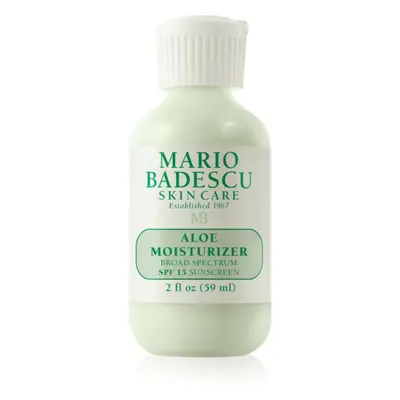 Mario Badescu Aloe Moisturizer SPF crème légère apaisante SPF