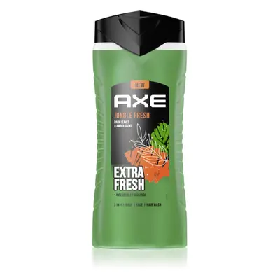 Axe Jungle Fresh gel de douche visage, corps et cheveux Palm Leaves & Amber