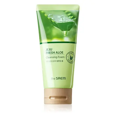 The Saem Jeju Fresh Aloe 92% mousse nettoyante douce