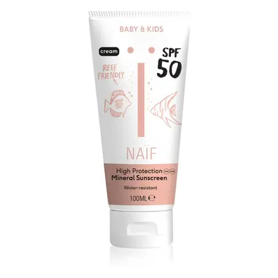 Naif Baby & Kids Sun Cream SPF crème protectrice solaire pour les mamans et les bébés SPF