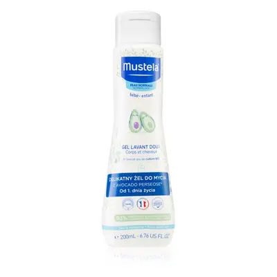 Mustela Bébé Bain gel lavant corps et cheveux pour enfant