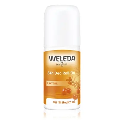 Weleda Sea Buckthorn déodorant roll-on sans sels d'aluminium protection 24h