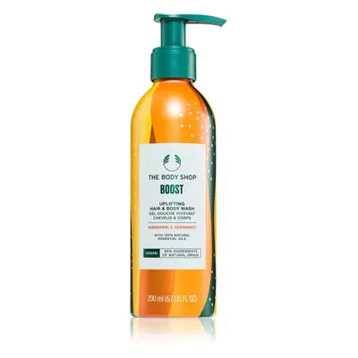 The Body Shop Mandarin & Bergamot shampoing pour cheveux et corps Mandarin & Bergamot