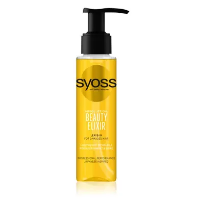 Syoss Repair Beauty Elixir soin à l'huile pour cheveux abîmés