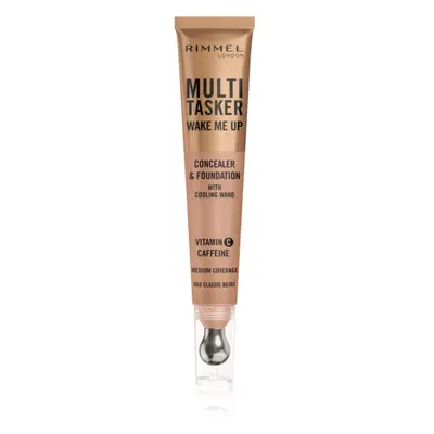 Rimmel Multi-Tasker Wake Me Up fond de teint et correcteur pour une peau lumineuse teinte Light 