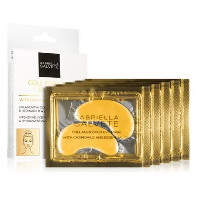 Gabriella Salvete Eye Mask Collagen Gold masque yeux anti-enflures et anti-cernes au collagène