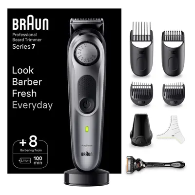 Braun Series BT7420 tondeuse barbe + accessoires de barbier