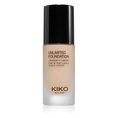 KIKO Milano Unlimited Foundation fond de teint liquide longue tenue effet mat teinte Neutral