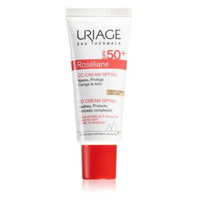 Uriage Roséliane CC Cream SPF 50+ Crème CC correctrice de rougeurs SPF 50+ teinte Light Tint