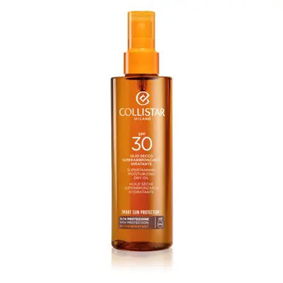 Collistar Smart Sun Protection Supertanning Moisturizing Dry Oil SPF huile sèche solaire protect