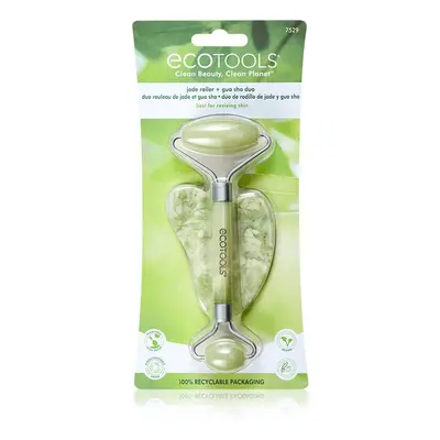 EcoTools Jade Roller & Gua Sha rouleau de massage visage et accessoire de massage