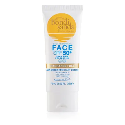 Bondi Sands SPF 50+ Face Fragrance Free crème solaire visage sans parfum SPF 50+