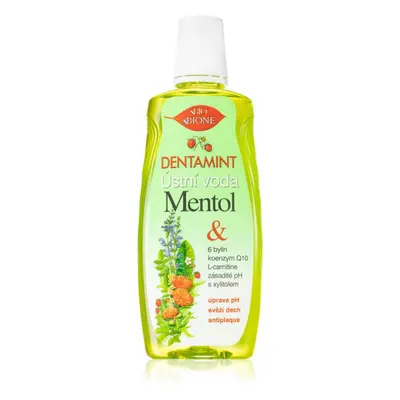 Bione Cosmetics Dentamint Menthol bain de bouche