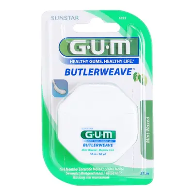 G.U.M Butlerweave fil dentaire ciré saveur de menthe