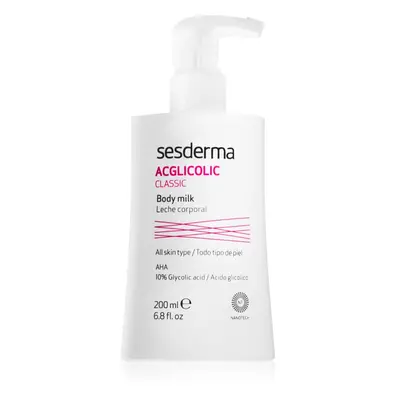 Sesderma Acglicolic Classic Body lait corporel raffermissant effet exfoliant