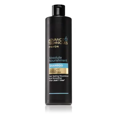 Avon Advance Techniques Absolute Nourishment shampoing nourrissant à l'huile d'argan du Maroc po