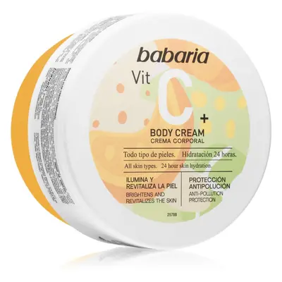 Babaria Vitamin C crème hydratante corps pour tous types de peau