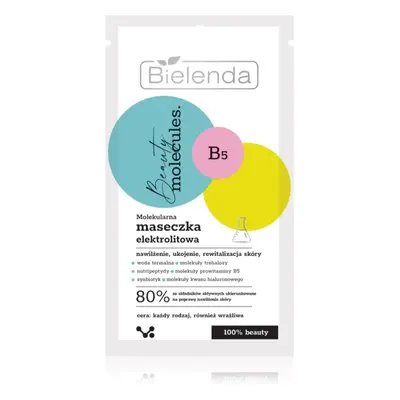 Bielenda Beauty Molecules masque visage hydratant avec effets apaisants