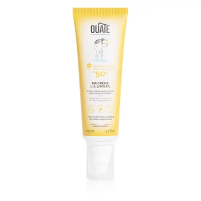 OUATE My 1,2,3 Sunscreen SPF 50+ for Face and Body crème protectrice solaire visage et corps SPF