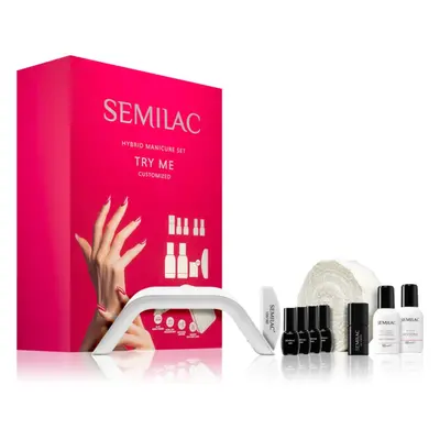 Semilac UV Hybrid Try Me kit manucure parfaite