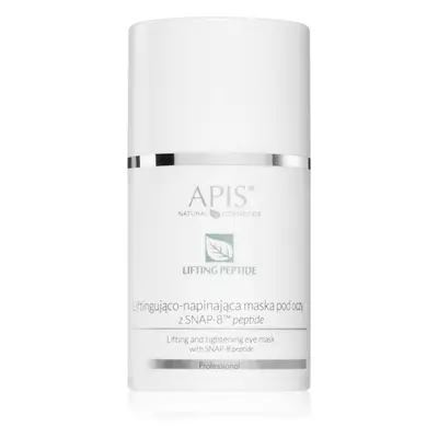 Apis Natural Cosmetics Lifting Peptide SNAP-8™ masque yeux lissant avec des peptides