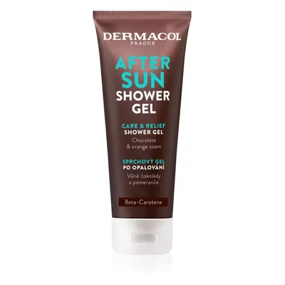 Dermacol After Sun gel de douche après-soleil chocolat et orange