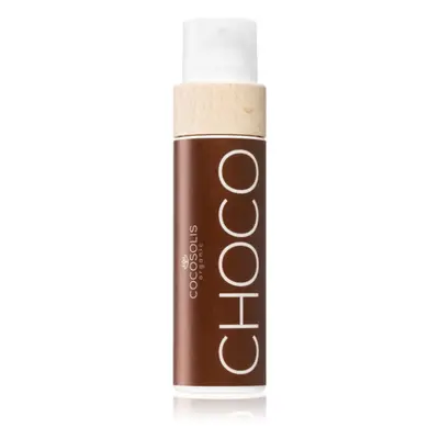 COCOSOLIS CHOCO huile de soin et bronzage sans facteur de protection solaire avec parfums Chocol