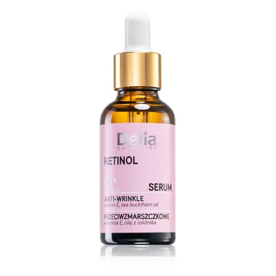 Delia Cosmetics Retinol sérum anti-rides visage, cou et décolleté