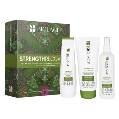 Biolage Strength Recovery coffret cadeau pour cheveux abîmés