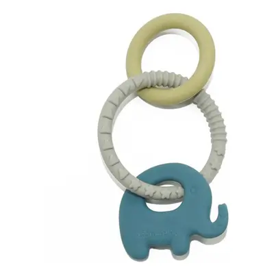 Petite&Mars Silicone teether jouet de dentition Elefi m+