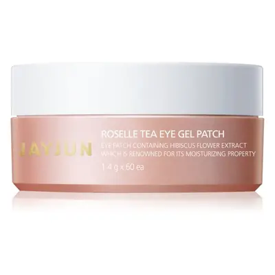 Jayjun Eye Gel Patch Roselle Tea masque hydrogel contour des yeux anti-poches et anti-cernes