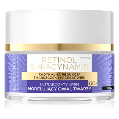 Eveline Cosmetics Retinol & Niacynamid crème de nuit rénovatrice intense 60+