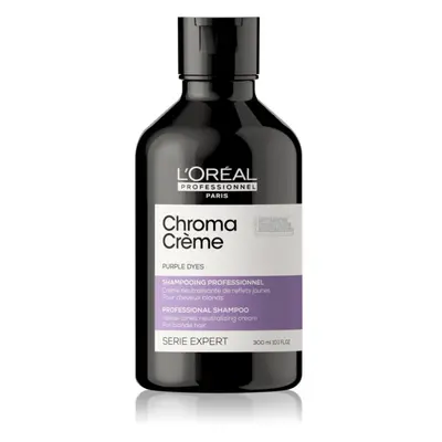 L’Oréal Professionnel Serie Expert Chroma Crème shampoing neutralisant les reflets jaunes pour c