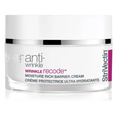 StriVectin Anti-Wrinkle Wrinkle Recode™ crème anti-ride très riche pour restaurer la barrière cu