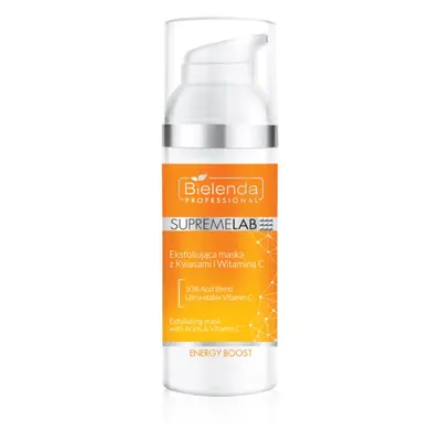 Bielenda Professional Supremelab Energy Boost masque exfoliant à la vitamine C