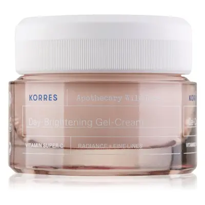 Korres Wild Rose gel-crème hydratant pour une peau lumineuse