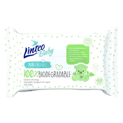 Linteo Baby 100% Biodegradable lingettes douces pour bébé