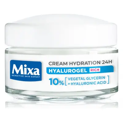 MIXA Hyalurogel Rich crème de jour hydratante intense à l'acide hyaluronique