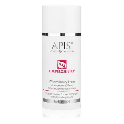 Apis Natural Cosmetics Couperose-Stop crème hydratante pour peaux sensibles